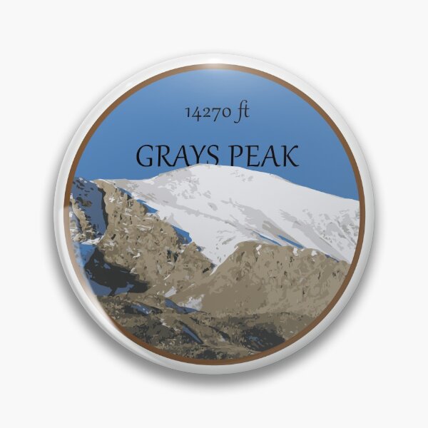 Item preview, Grays Peak Illustration designed and sold by scrossdesigns.