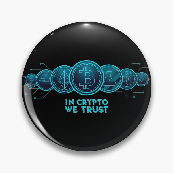 Item preview, In Crypto We Trust designed and sold by Nfty-Planet01.