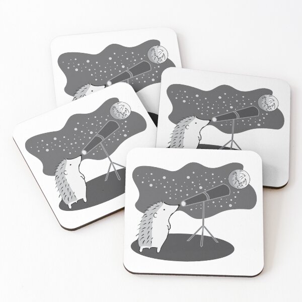 Item preview, hedgehog astronomer designed and sold by melizzz.