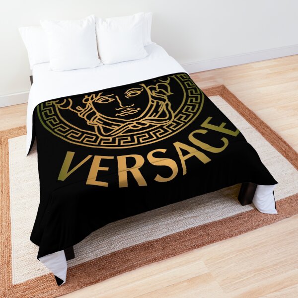 gold head medusas Comforter