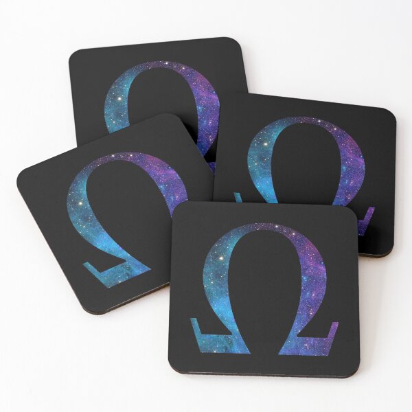 Item preview, omega math symbole with galaxy theme  designed and sold by Ssilky.