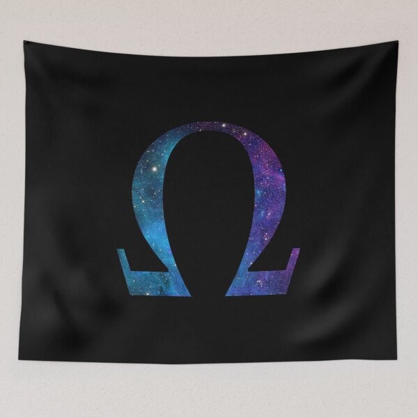 Item preview, omega math symbole with galaxy theme  designed and sold by Ssilky.
