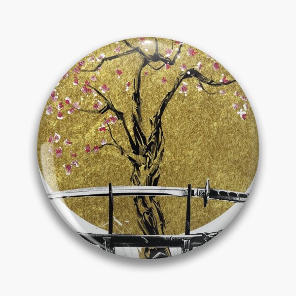 Item preview, Katana Cherry Blossom designed and sold by tylerdblack.