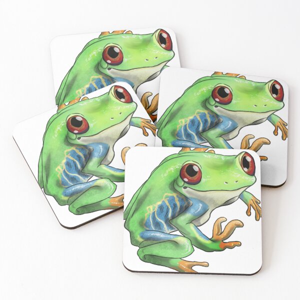 Item preview, Red-eyed treefrog designed and sold by Furiarossa.