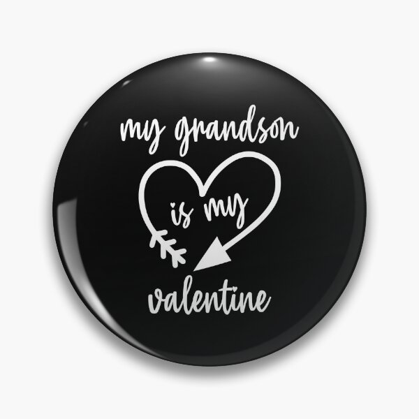Item preview,  My Grandson Is My Valentine  | Gift Idea  | Gift For Grandma | Gift For Grandpa | Gift For Son | Gift For Grandson designed and sold by LanPhan.