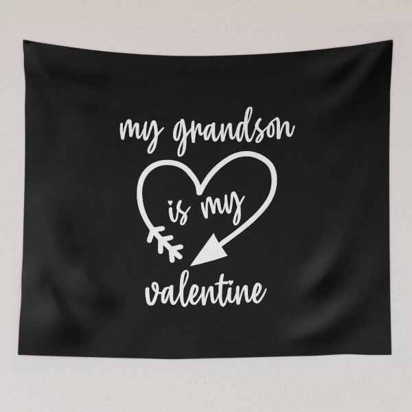 Item preview,  My Grandson Is My Valentine  | Gift Idea  | Gift For Grandma | Gift For Grandpa | Gift For Son | Gift For Grandson designed and sold by LanPhan.