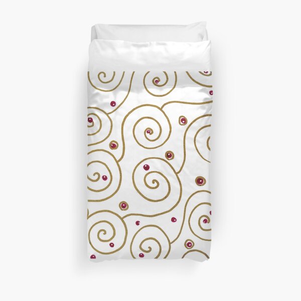 golden spiral Duvet Cover