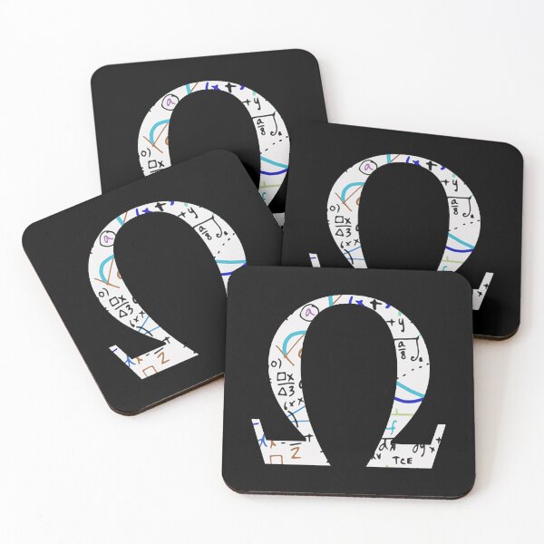 Item preview,  omega math symbole with math table theme  designed and sold by Ssilky.