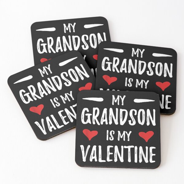 Item preview,  My Grandson Is My Valentine  | Gift Idea  | Gift For Grandma | Gift For Grandpa | Gift For Son | Gift For Grandson designed and sold by LanPhan.