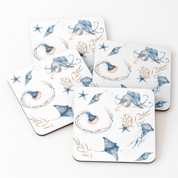 Item preview, Sea life Pattern IIII designed and sold by editanagy.