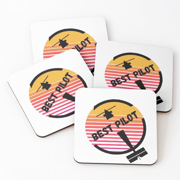 Item preview, Best Pilot - Retro Sunset Vintage Plane Design designed and sold by Vintage-TM.