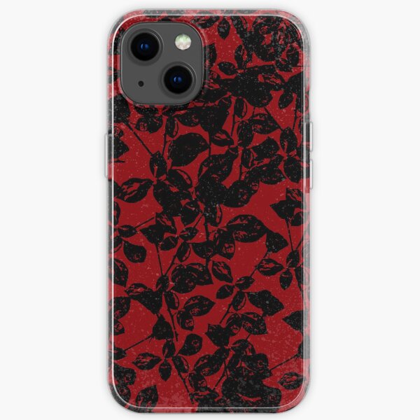 Texturverletzer Schwarz iPhone Flexible Hülle