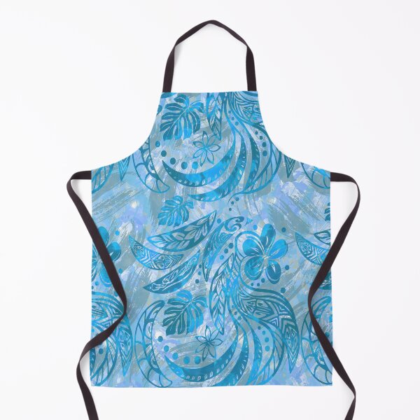Item preview, Hawaiian Painted Blue designed and sold by sunnthreads.