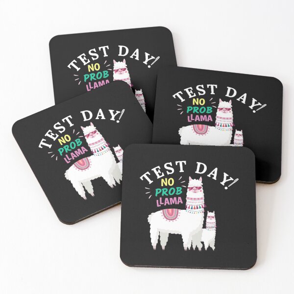 Item preview, Test Day no prob Llama, Funny Teachers Testing Day, llama lovers gift idea designed and sold by Shozon.