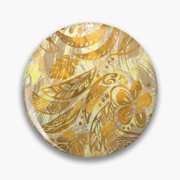 Item preview, Hawaiian Painted Golden designed and sold by sunnthreads.