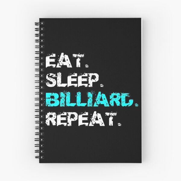 Item preview, EAT SLEEP BILLIARDS REPEAT designed and sold by diego75bcn.