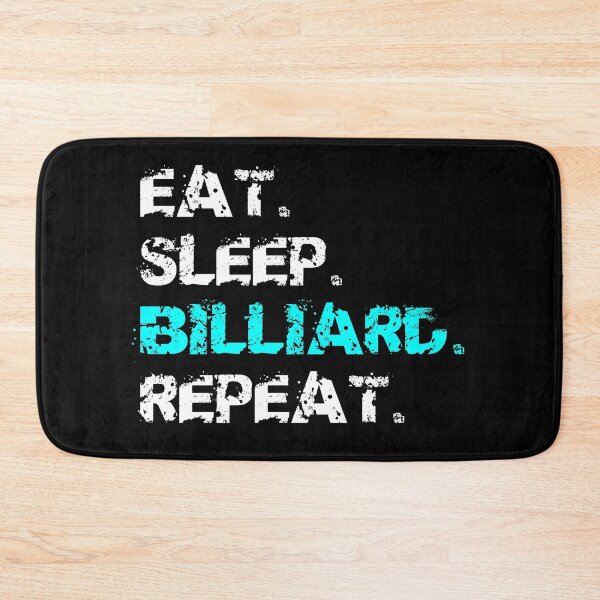 Item preview, EAT SLEEP BILLIARDS REPEAT designed and sold by diego75bcn.