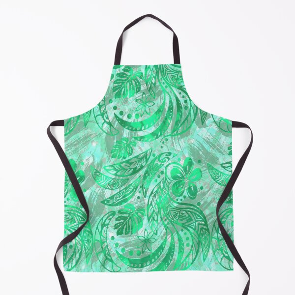Item preview, Hawaiian Painted Ocean Green designed and sold by sunnthreads.