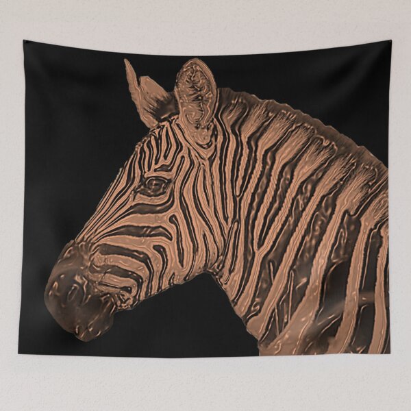 Item preview, Melted Bronze Zebra designed and sold by Boakes-Digital.