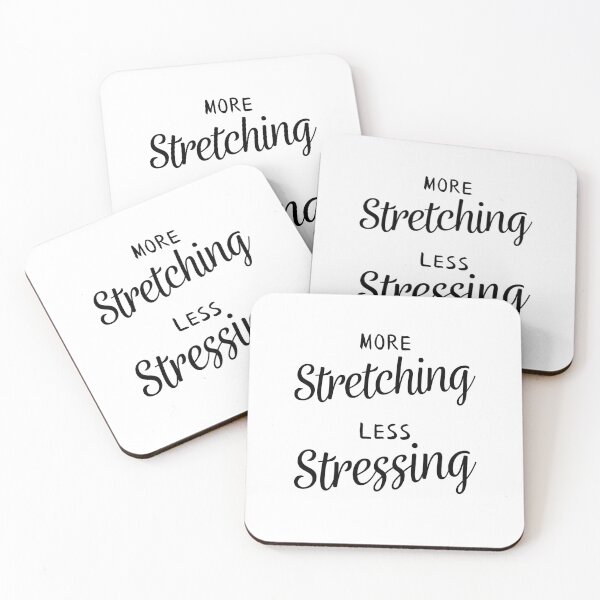 Item preview, More Stretching Less Stressing designed and sold by Peace And Yogi.