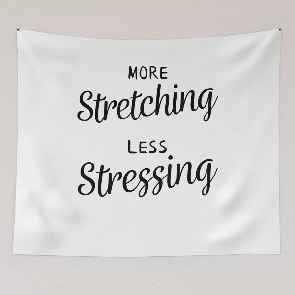 Item preview, More Stretching Less Stressing designed and sold by Peace And Yogi.