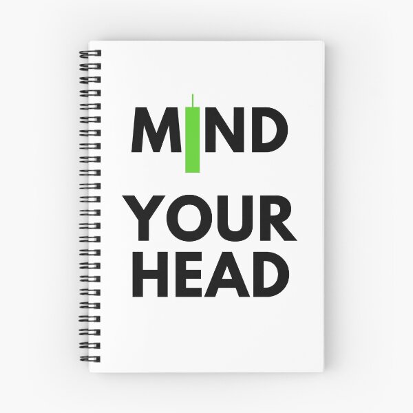 Item preview, Mind Your Head (artwork 2 Black) designed and sold by TraderShirts.