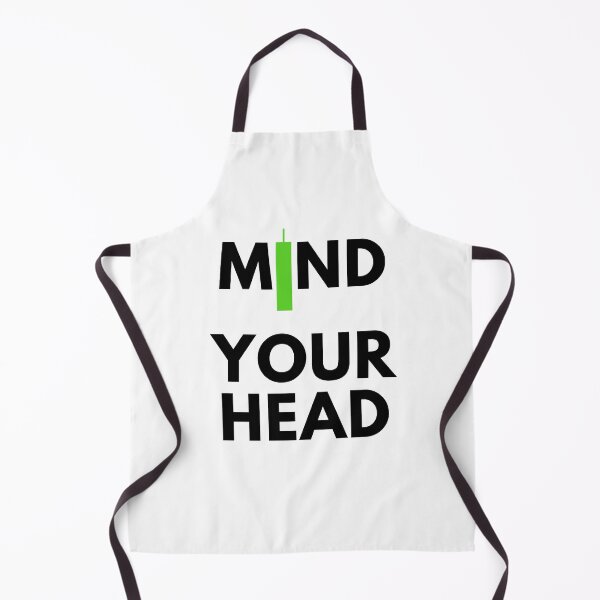 Item preview, Mind Your Head (artwork 2 Black) designed and sold by TraderShirts.