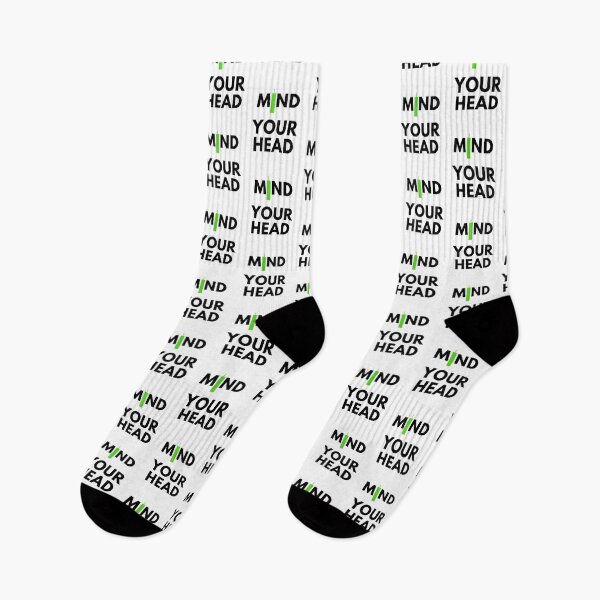 Item preview, Mind Your Head (artwork 2 Black) designed and sold by TraderShirts.