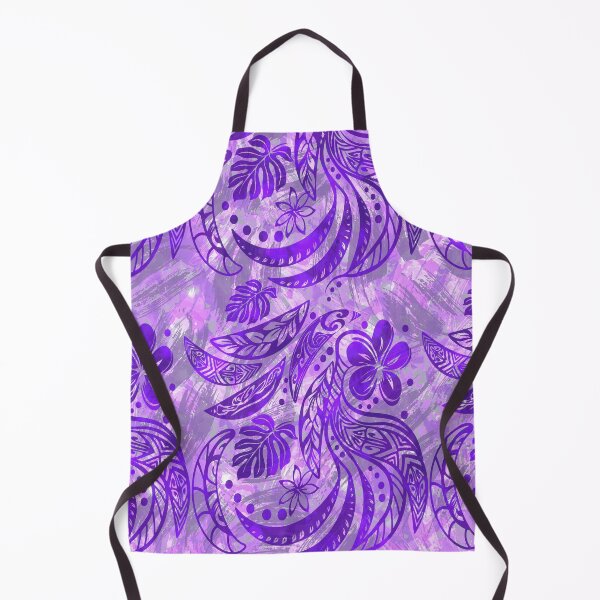 Item preview, Hawaiian Painted Purple designed and sold by sunnthreads.