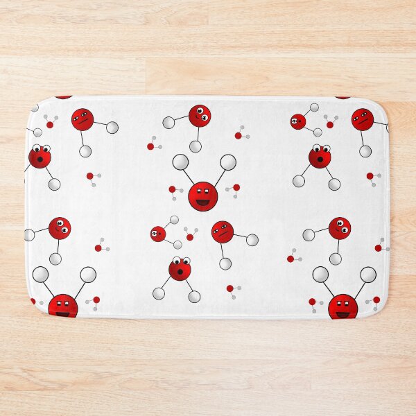 Item preview, Drink water - water molecule cartoon designed and sold by EzbieArt.