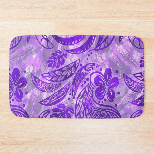 Item preview, Hawaiian Painted Purple designed and sold by sunnthreads.