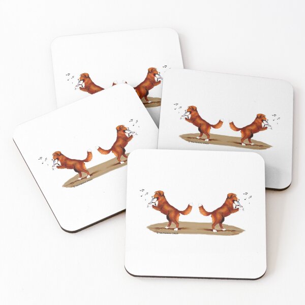 Item preview, Musical Nova Scotia Duck Tolling Retrievers designed and sold by Terry McNamee.