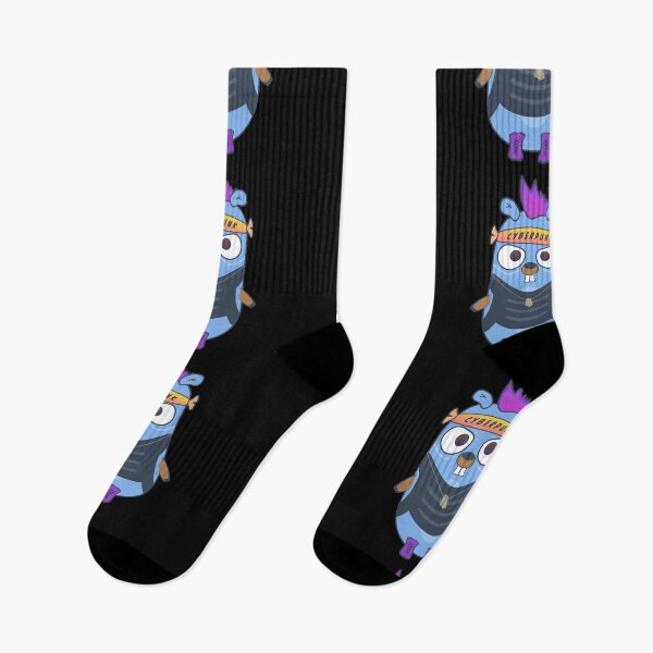 Item preview, Golang gopher punk style designed and sold by Olena Du.