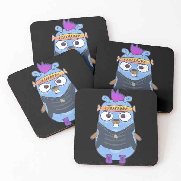 Item preview, Golang gopher punk style designed and sold by Olena Du.