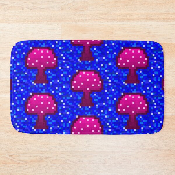Item preview, Pink Pixel Mushroom  designed and sold by UrbanAlienShops.