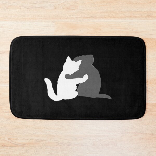 Item preview, You and Me, Pet Pals - White and Grey designed and sold by Sweetie Spicy.