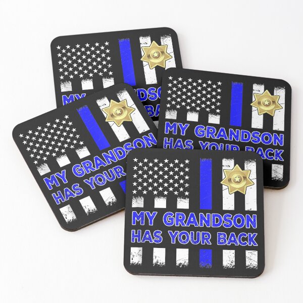 Item preview,  My Grandson Has Your Back | Gift Idea  | Gift For Grandma | Gift For Grandpa | Gift For Son | Gift For Grandson designed and sold by LanPhan.
