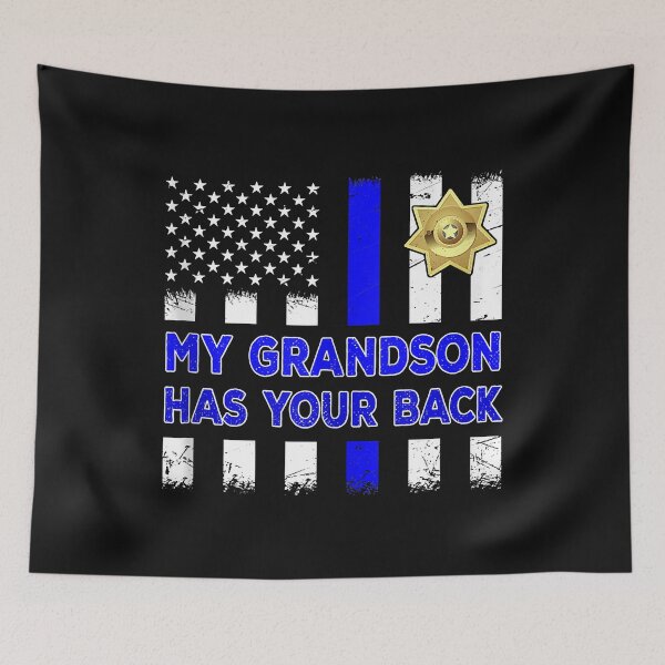 Item preview,  My Grandson Has Your Back | Gift Idea  | Gift For Grandma | Gift For Grandpa | Gift For Son | Gift For Grandson designed and sold by LanPhan.