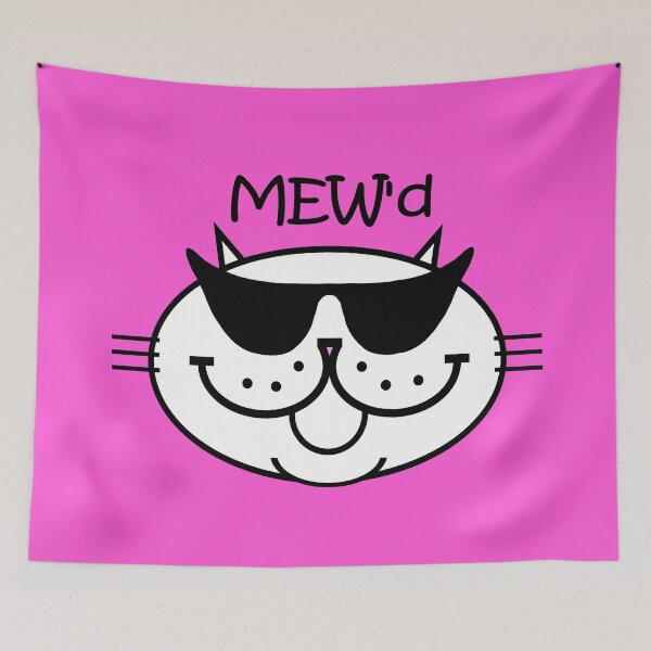 Item preview, MEW'd - White Cat designed and sold by RawSunArt.