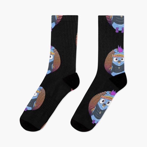 Item preview, Golang gopher punk style designed and sold by Olena Du.