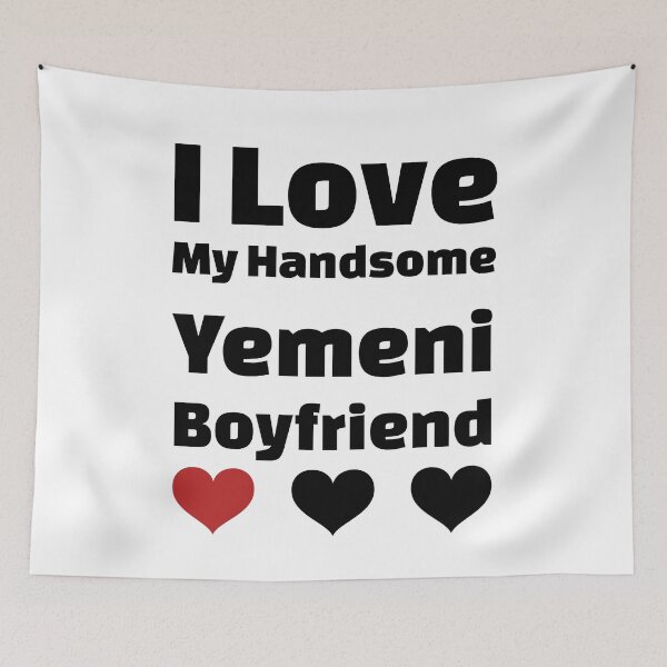 Item preview, I Love My Handsome Yemeni Boyfriend - Yemen Boyfriend designed and sold by DiceNLDesigns.