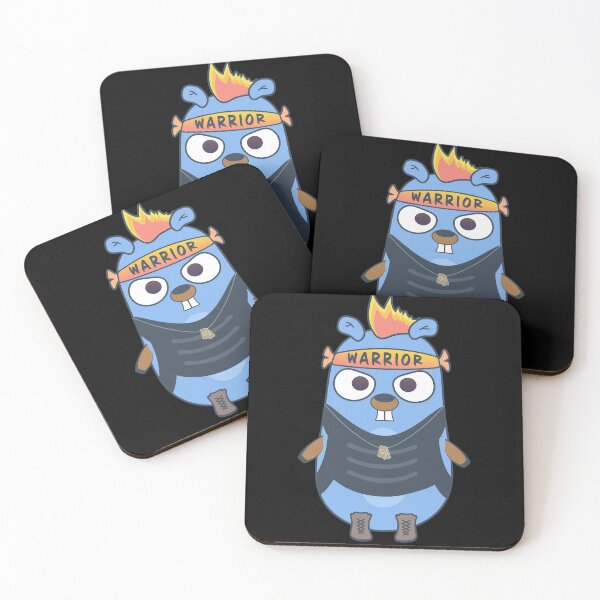 Item preview, Golang gopher warrior style designed and sold by Olena Du.
