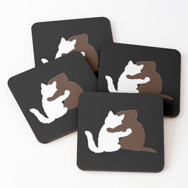 Item preview, You and Me, Pet Pals - White and Brown designed and sold by Sweetie Spicy.