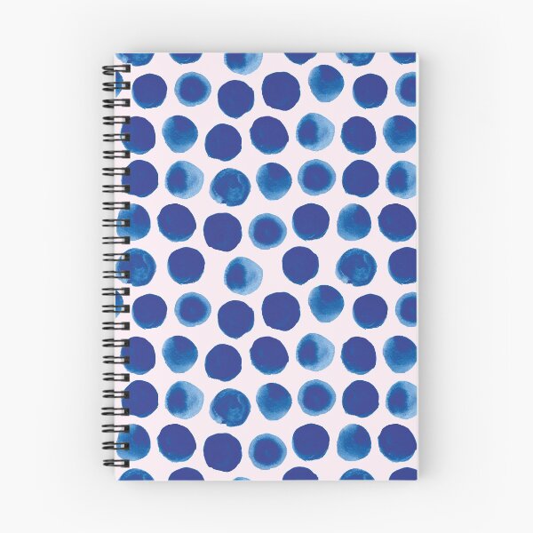 Item preview, Abstract blue dots designed and sold by Paperlandscape.