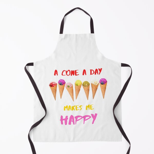 Item preview, A Cone A Day Makes Me Happy designed and sold by artistoutfitter.
