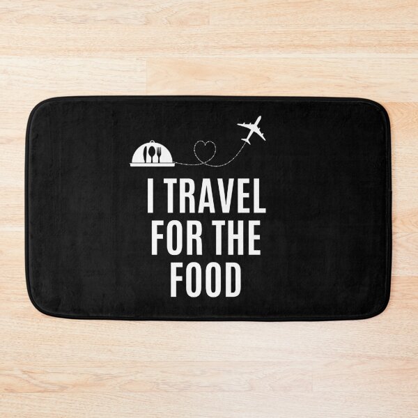 Item preview, I Travel For Food ,Funny Travel Foodie Food Lover Gifts designed and sold by Anton Ashraf.