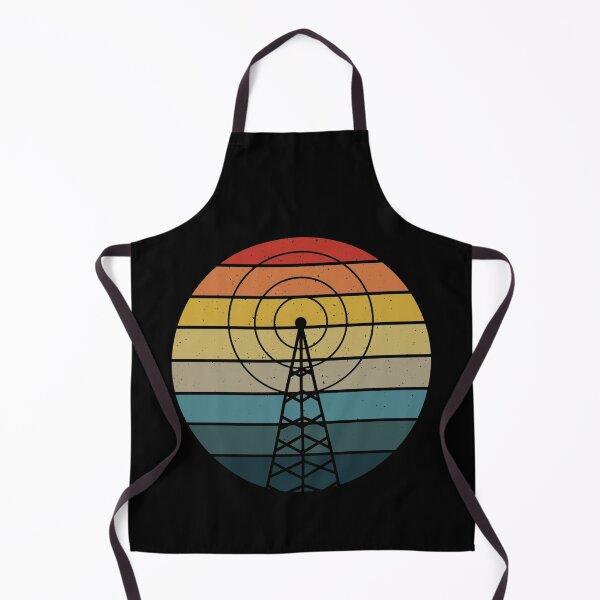 Item preview, Antenna Retro Sunset HAM Radio Amateur Radio Operator Gift designed and sold by Vlashilo.
