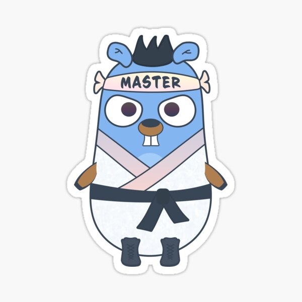 Item preview, Golang gopher master designed and sold by Olena Du.