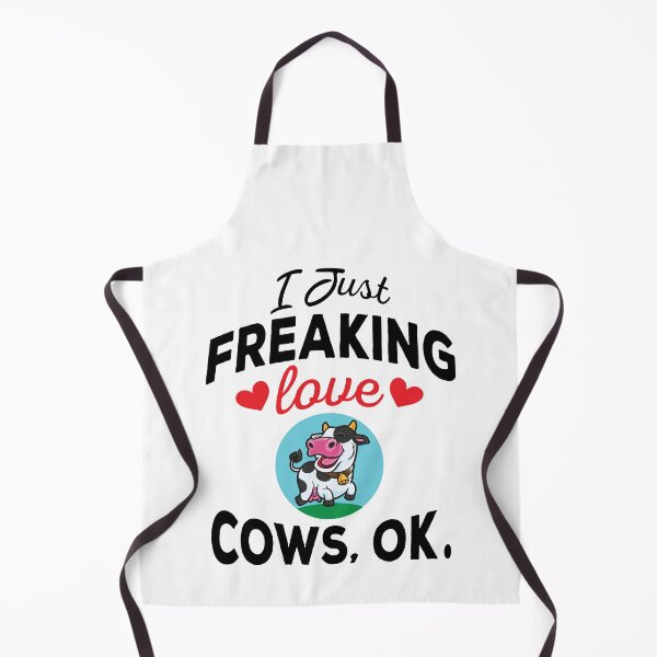 Item preview, I Just Freaking Love Cows Ok - cute and funny cows lover designed and sold by ReadyArt.