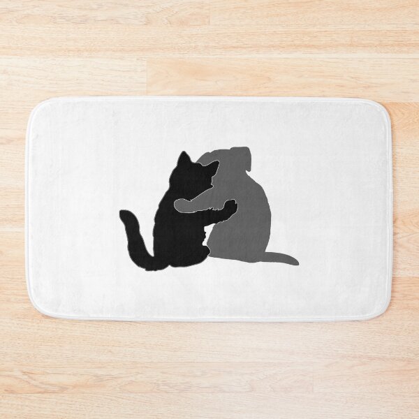 Item preview, You and Me, Pet Pals - Black and Grey designed and sold by Sweetie Spicy.